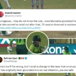 CWC 2025: ‘ICC = BCCI’-Fans of the Pakistani cricket express anger at the controversial dismissal of Muneeba Ali during the shock ind-w vs pak-w