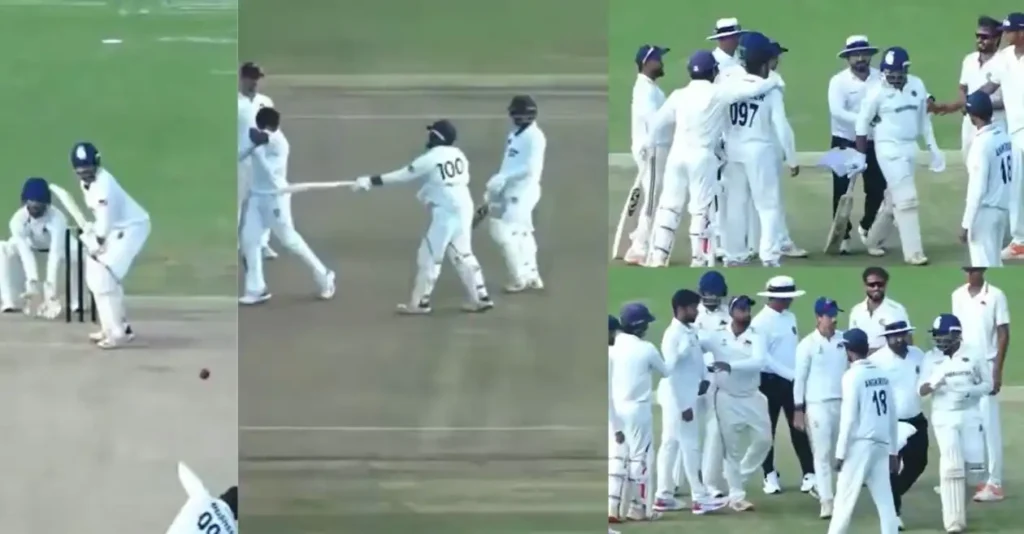 Prithvi-Shaw-tries-to-hit-Musheer-Khan-with-the-bat.webp.webp